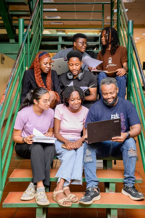 ZCAS/ZCASU Library students, shelves and study spaces