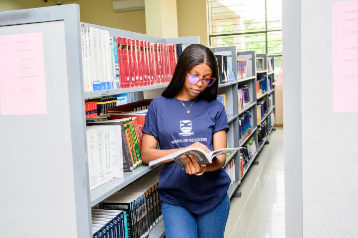 ZCAS/ZCASU Library students, shelves and study spaces