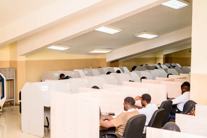 ZCAS/ZCASU Library students, shelves and study spaces